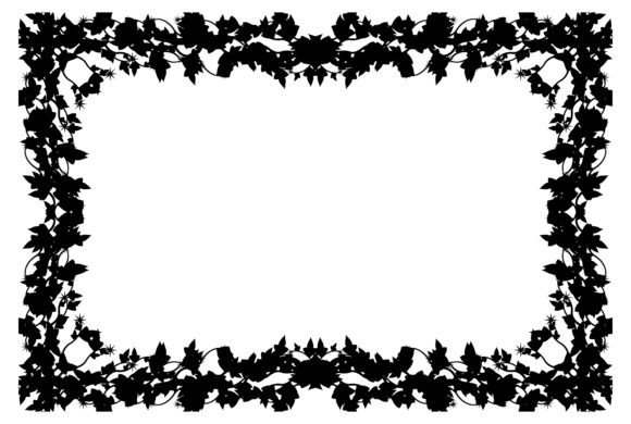 Calligraphic Frame Ornament: A Versatile Design Element