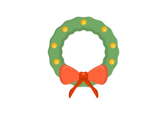 Christmas Wreath Clipart SVG: A Versatile Graphic for Creative and Professional Use