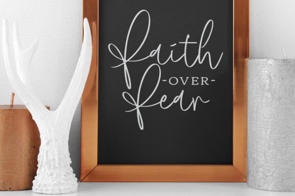 FAITH Over FEAR, Christian SVG: A Versatile Design Resource for Creative Projects