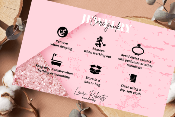 Jewelry Care Card: A Practical Guide to Creating and Customizing Your Own