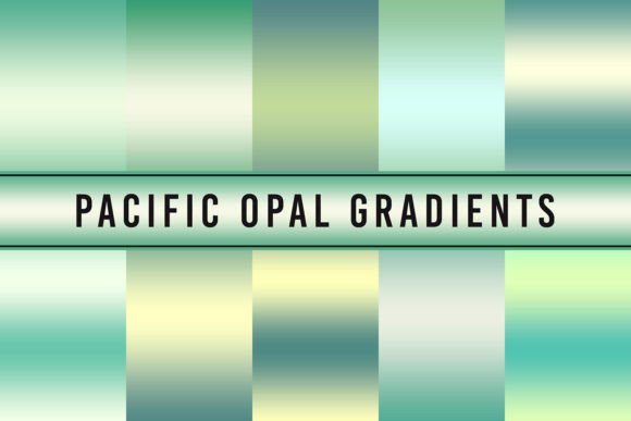 Pacific Opal Gradients: Elevating Your Creative Work with Modern Design