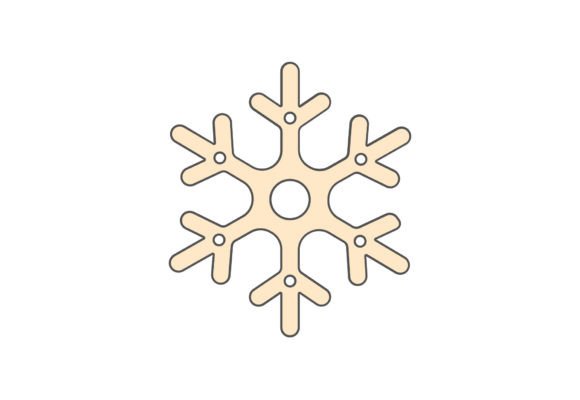 Snowflake Drawing Artwork: A Versatile Graphic for Creative Projects